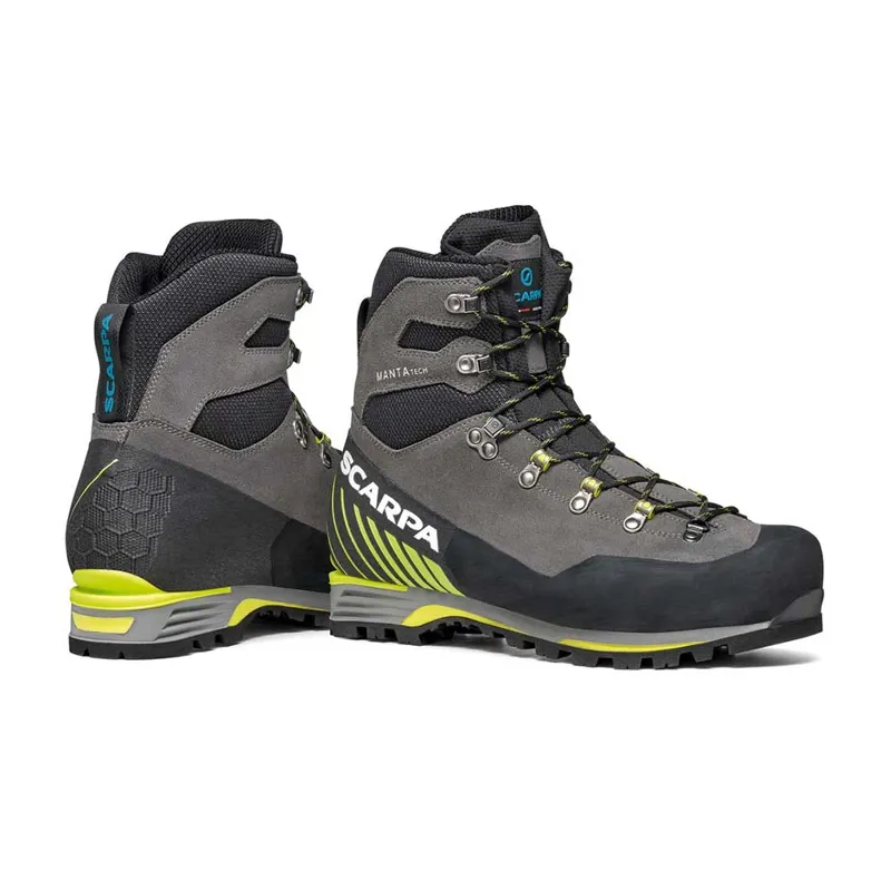 Scarpa Mens Manta Tech GTX Shark/Lime-3